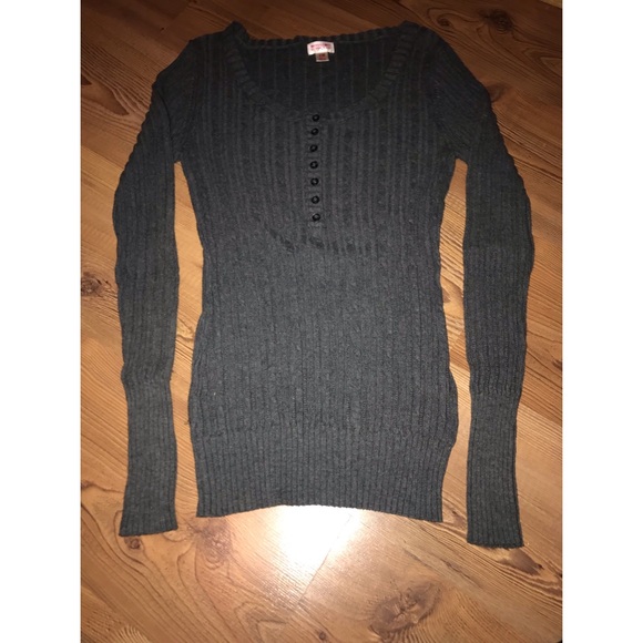 Mossimo Supply Gray Sweater - Picture 1 of 8